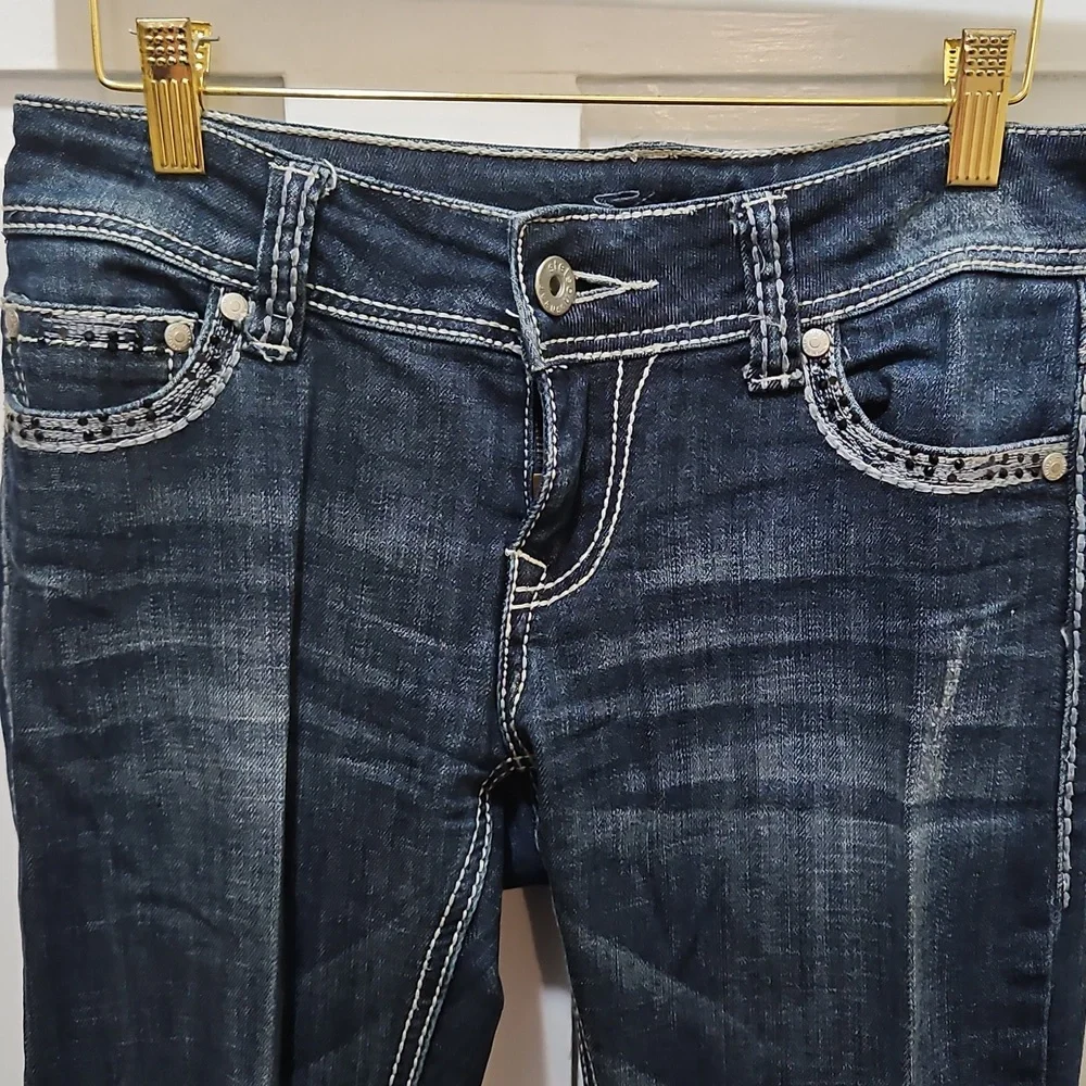 Stetson Blue Women's Jeans - Picture 2 of 9